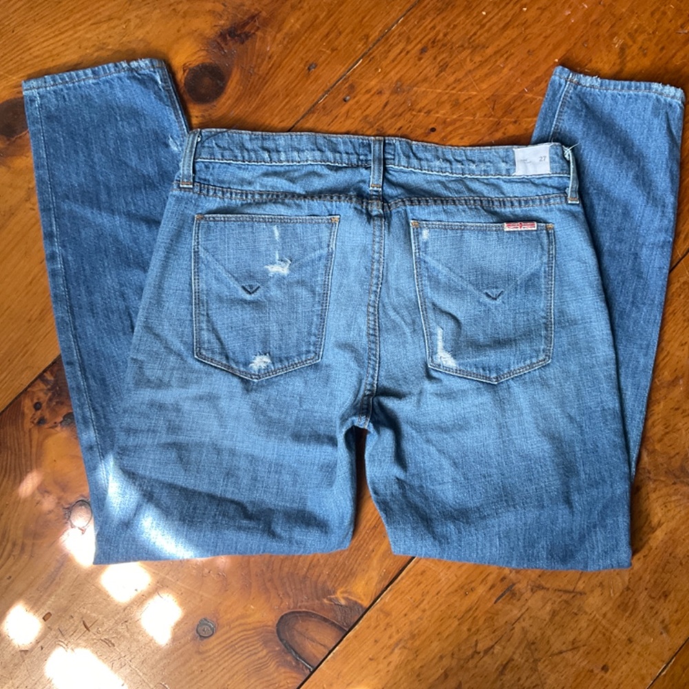 Hudson Jeans Jude Slouch Skinny Crop woman’s size 27 - Picture 3 of 13